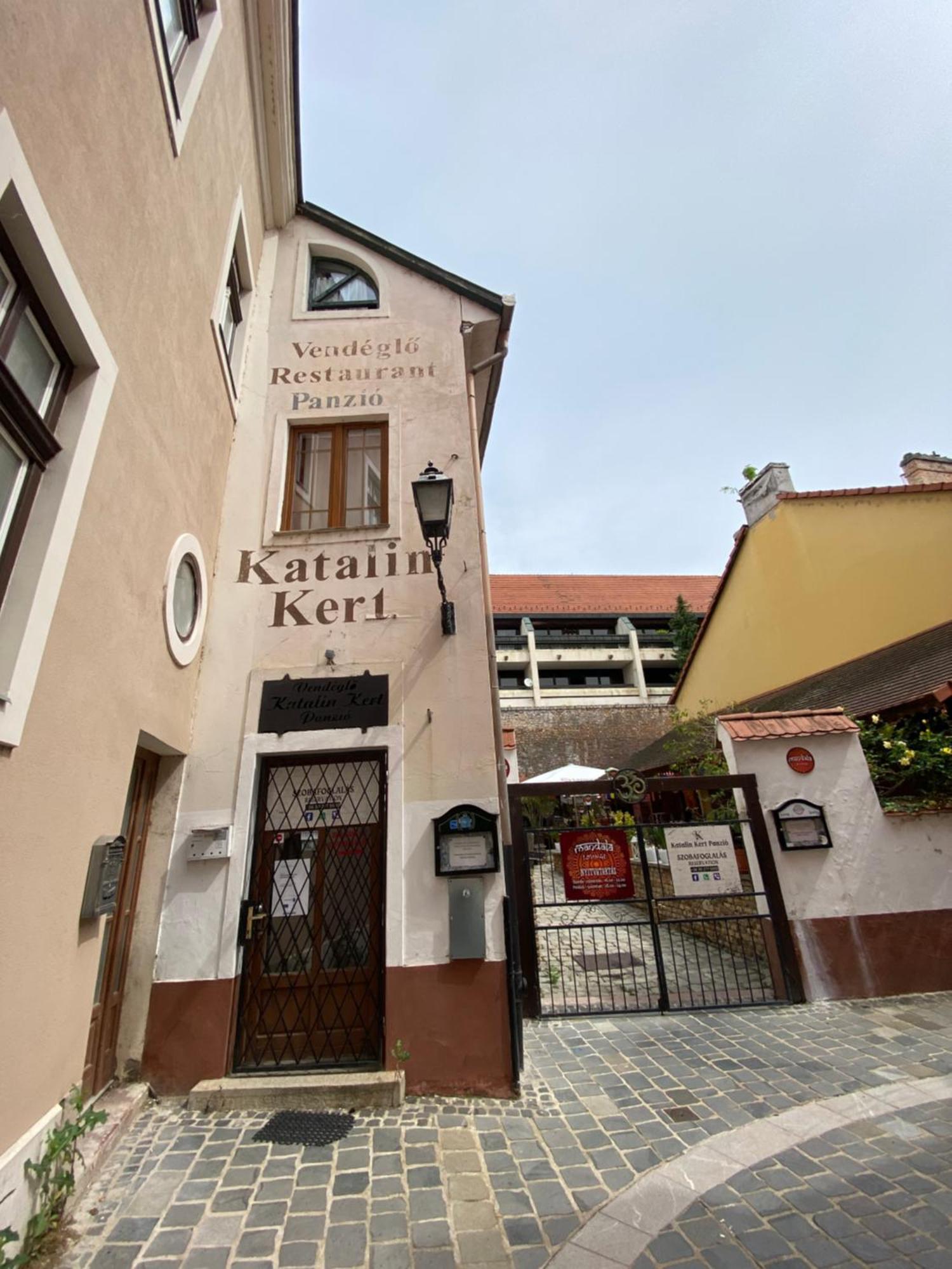 Bed and Breakfast Katalinkert Panzio Дьєр Екстер'єр фото